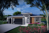 Prairie House Plan - 98711 - Front Exterior