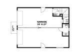 Country House Plan - 74666 - 1st Floor Plan
