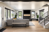 Contemporary House Plan - Zepher 50992 - Great Room