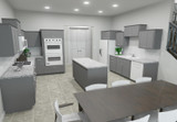 Modern House Plan - 80571 - Kitchen