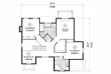 Secondary Image - French Country House Plan - 12834 - 2nd Floor Plan