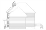 European House Plan - 38087 - Right Exterior