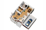 European House Plan - 38087 - 1st Floor Plan