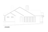 Traditional House Plan - 40932 - Left Exterior