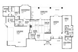 Traditional House Plan - 40932 - 1st Floor Plan