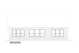 Secondary Image - Traditional House Plan - 54580 - Rear Exterior