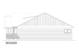 Traditional House Plan - 54580 - Right Exterior