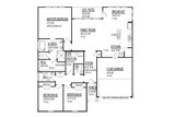 Traditional House Plan - 54580 - 1st Floor Plan