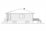 Modern House Plan - 65507 - Right Exterior