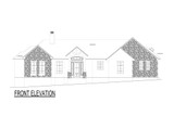 Craftsman House Plan - 83956 - Front Exterior
