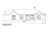 Secondary Image - Craftsman House Plan - 83956 - Rear Exterior