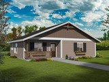 Cottage House Plan - 55650 - Front Exterior