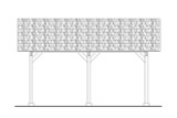Traditional House Plan - Carport 56100 - Right Exterior