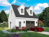 Country House Plan - Abbotsbury Garage 18447 - Exterior