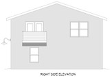 Traditional House Plan - Lake Tahoe 25785 - Right Exterior