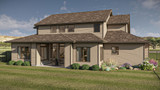 Craftsman House Plan - Texas Hillside 39945 - Rear Exterior