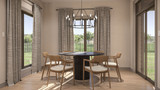 Craftsman House Plan - Texas Hillside 39945 - Dining Room