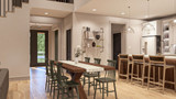 Secondary Image - Farmhouse House Plan - Harmdierks 18764 - Dining Room