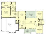 Farmhouse House Plan - 88246 - 1st Floor Plan