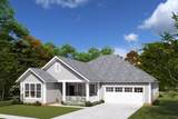 Craftsman House Plan - Bayview 88720 - Right Exterior