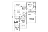 Craftsman House Plan - Bayview 88720 - 1st Floor Plan