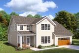 Traditional House Plan - Springview 62443 - Front Exterior
