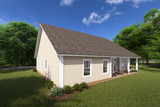 Traditional House Plan - Springview 62443 - Right Exterior