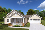 Traditional House Plan - Bay Cottage 88441 - Front Exterior
