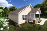 Traditional House Plan - Bay Cottage 88441 - Left Exterior