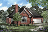 Classic House Plan - Cross Creek 51882 - Exterior