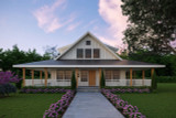 Farmhouse House Plan - Elmshade 79270 - Front Exterior