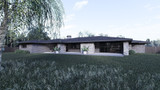 Prairie House Plan - Pinecrest Way 71863 - Rear Exterior