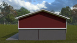 Traditional House Plan - Bamgarter Garage 79695 - Rear Exterior
