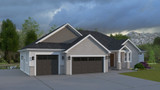 Craftsman House Plan - Schroeder 83523 - Left Exterior