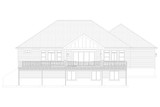 Craftsman House Plan - Schroeder 83523 - Rear Exterior
