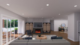 Craftsman House Plan - Schroeder 83523 - Family Room