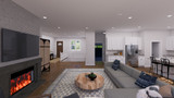 Craftsman House Plan - Schroeder 83523 - Family Room