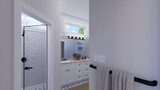 Craftsman House Plan - Schroeder 83523 - Master Bathroom