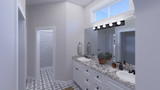 Craftsman House Plan - Schroeder 83523 - Master Bathroom