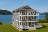 Contemporary House Plan - Causeway 48328 - 