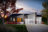 Contemporary House Plan - 86373 - Front Exterior