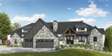 Mountain Rustic House Plan - Heritage Trail 40953 - Front Exterior