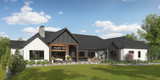 Secondary Image - Mountain Rustic House Plan - Heritage Trail 40953 - Rear Exterior