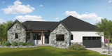 Mountain Rustic House Plan - Heritage Trail 40953 - Left Exterior