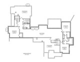 Mountain Rustic House Plan - Heritage Trail 40953 - Basement Floor Plan