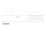 Traditional House Plan - 67276 - Left Exterior