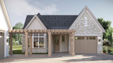European House Plan - Hidden Rock 26853 - Porch