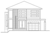 Contemporary House Plan - 76474 - Front Exterior