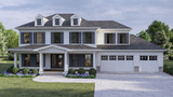 Southern House Plan - Market St 56477 - Front Exterior