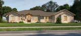Craftsman House Plan - 55580 - Front Exterior